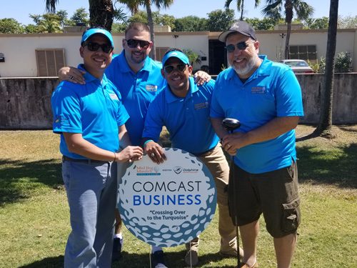 Comcast Business golf team