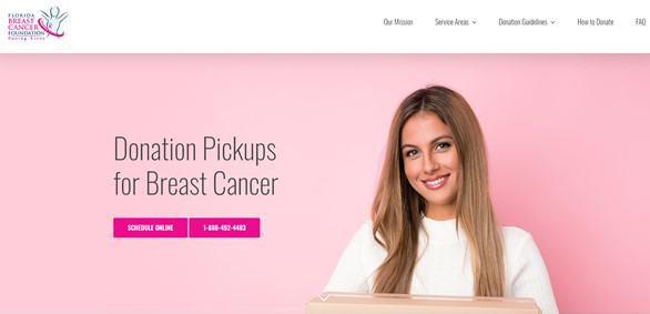 Florida Breast Cancer website home page