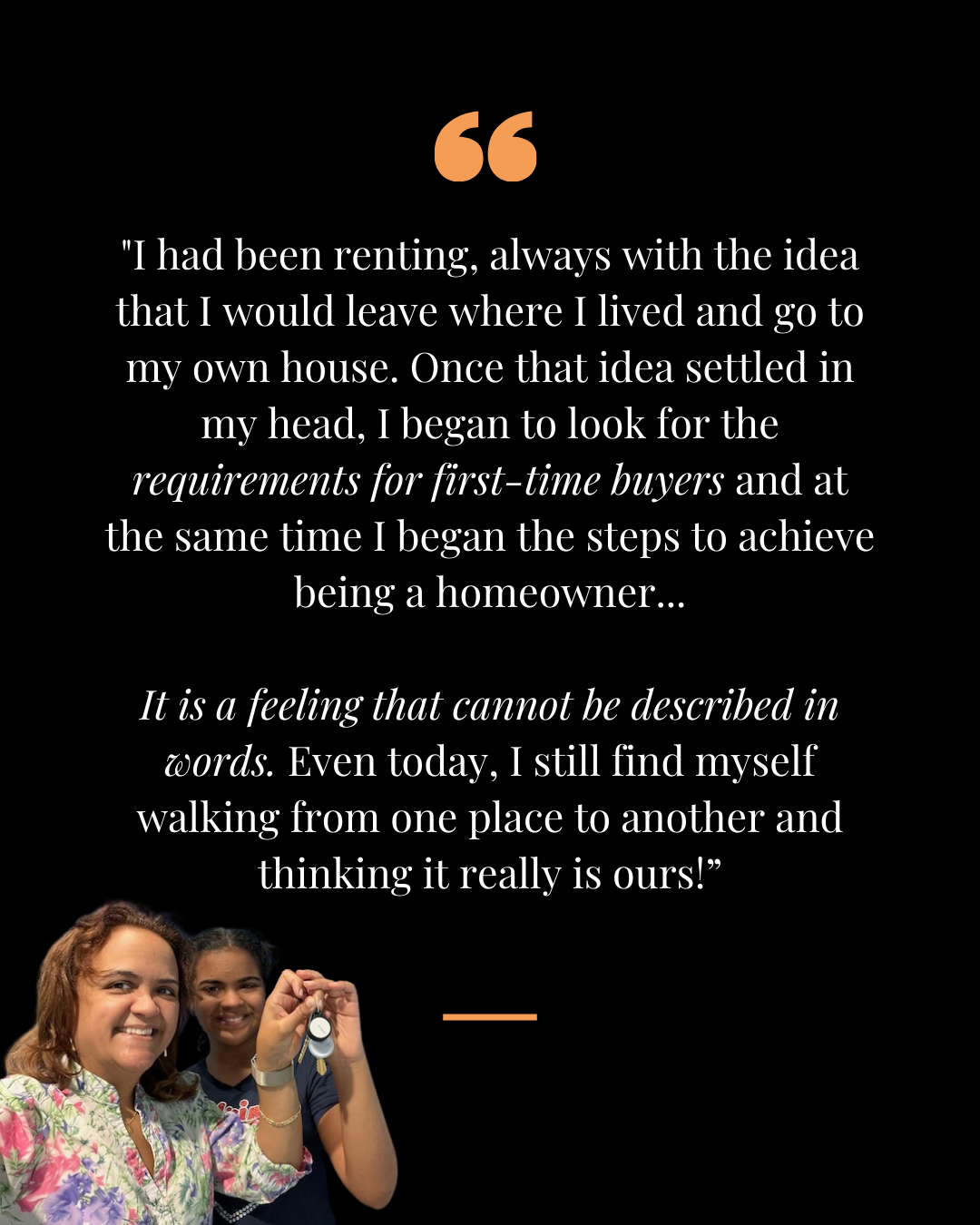 Social post — Buyer testimonial